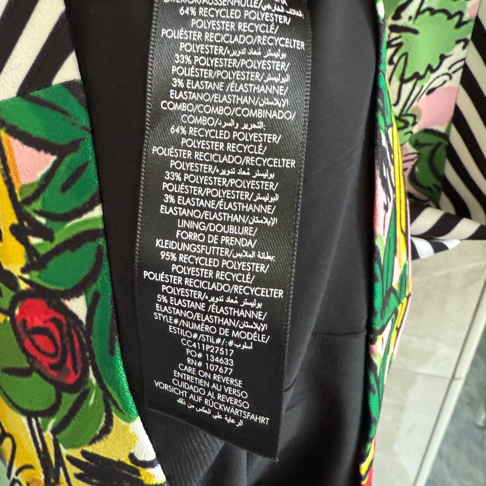 Alice + Olivia Coley Printed Sleeveless Mini Dress - Picture 7 of 12